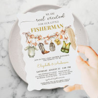 Reel Opgewonden Vissen Baby shower