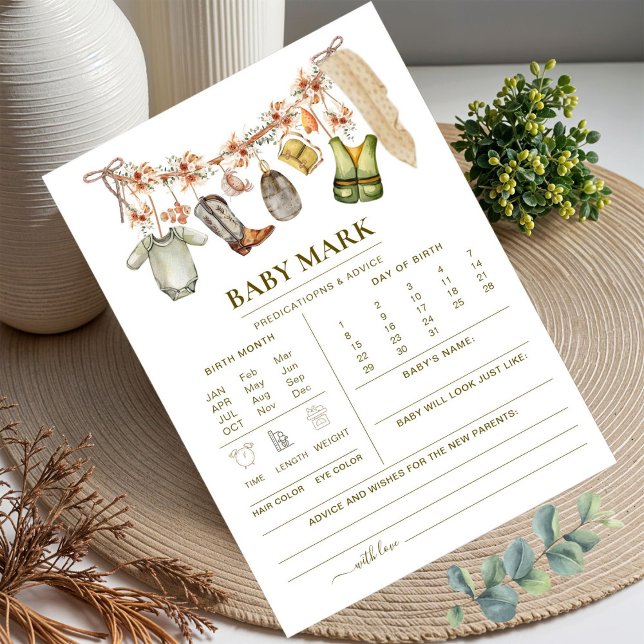 Reel Opgewonden Vissen Baby shower Voorspellingen  (Creator heeft geüpload)