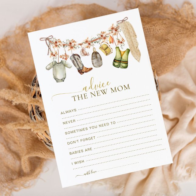 Reel Opgewonden Vissen Mom-to-Be Advies Kaart (Creator heeft geüpload)