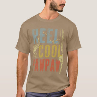 Reel Pawpaw Fish Gevist voor het meisje van de vad T-shirt