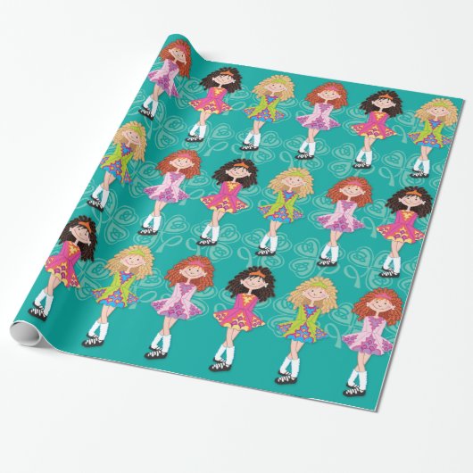 Reel Princesses glossy inpakpapier (Uitgerold)