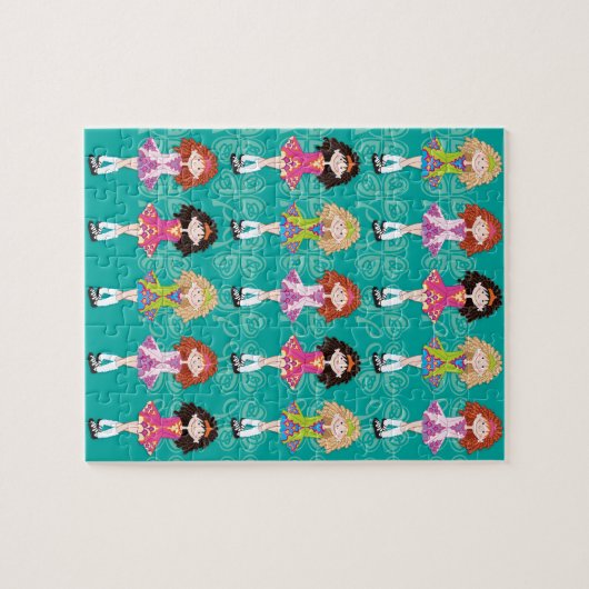 Reel Princesses Legpuzzel (Horizontaal)