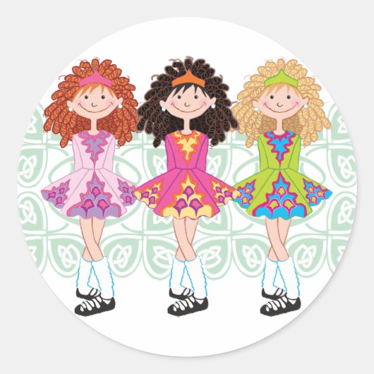 Reel Princesses Ronde Sticker (Voorkant)