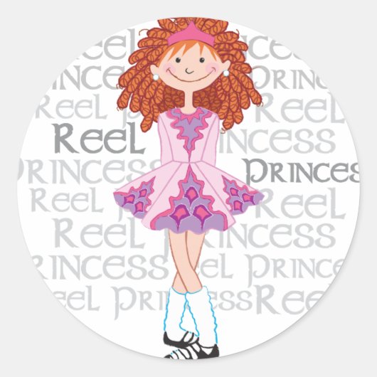Reel Redhead Sticker (Voorkant)