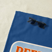 Reel Snack Retro Pin-Up Red Snapper Fishing Boater Strandlaken (In situ)