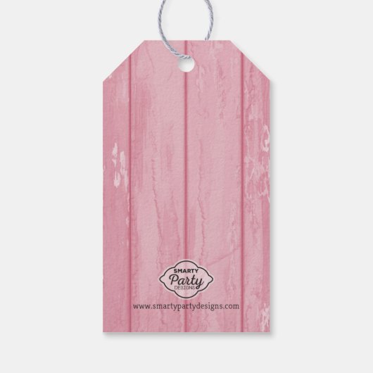 Reel Uitzonderlijk Gevist de Labels van de Partij  Cadeaulabel (Achterkant)