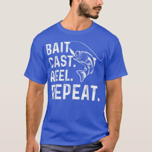 Reel van aas van aas Herhalen Vist T-shirt