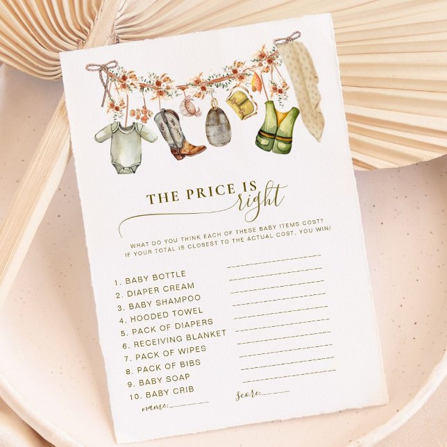 Reel Vist Baby shower De prijs is het juiste spel (Creator heeft geüpload)