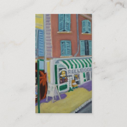 Reelbooks Blank visitekaartje (Voorkant)