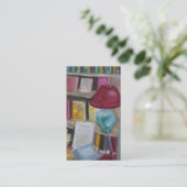 Reelbooks Book Nook visitekaartje (Staand voorkant)