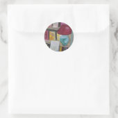 REELBOOKS: FONTAINEBLEAU FRANKRIJK RONDE STICKER (Tas)