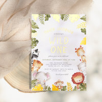 Reële Folie | Wild One Safari Boy Birthday Party