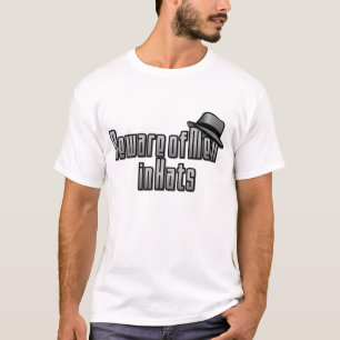 Reële Mannen Draag Petten T-shirt