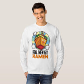 reële Mannen Eat Ramen T-shirt (Voorkant volledig)