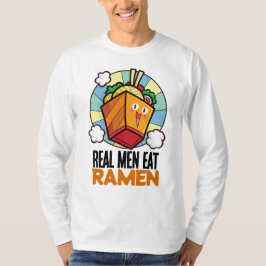 reële Mannen Eat Ramen T-shirt