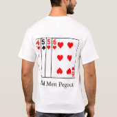 Reële mannen pegout t-shirt (Achterkant)