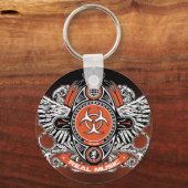 Reële muzieksleutelketen drone sleutelhanger (Voorkant)