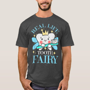 Reële tanden tandenfee tanden tanden t-shirt
