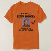 ReElect Frank Sobotka T-shirt (Design voorkant)