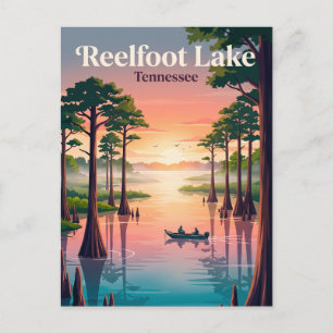 Reelfoot Lake Tennessee Briefkaart