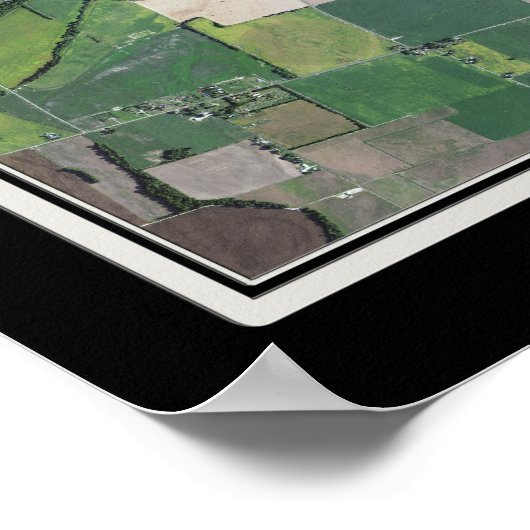 Reelfoot Lake Tennessee Satellite Poster Map (Hoek)