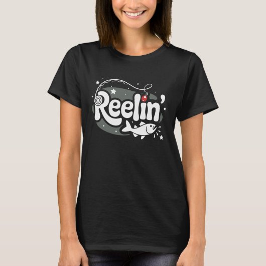 Reelin' Visavontuur T-shirt (Voorkant)