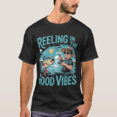 Reeling Goede Vibes Gevist Fun T-shirt (Voorkant)