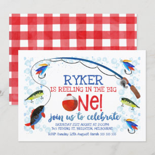 Reeling In De Grote Verjaardag Uitnodiging