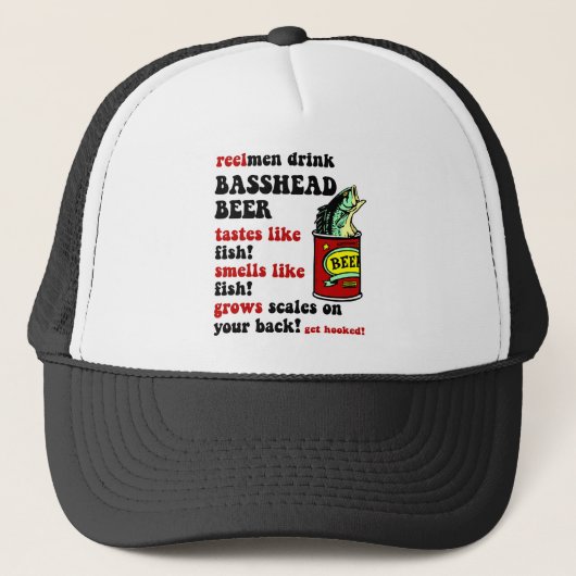 Reelmen drink Basshead Beer Trucker Pet (Voorkant)