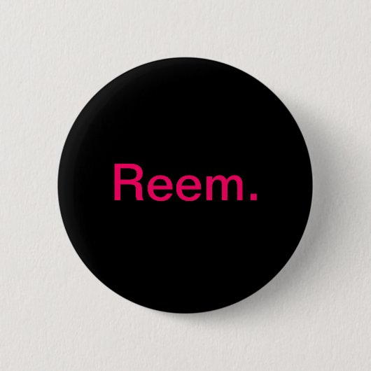 Reem Button (Voorkant)