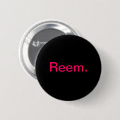 Reem Button (Voorkant /achterkant)