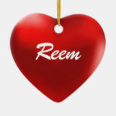 Reem Ornament Heart (Voorkant)