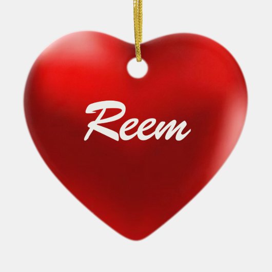Reem Ornament Heart (Voorkant)
