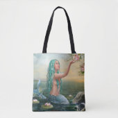 reen hares mermaid tote bag (Voorkant)
