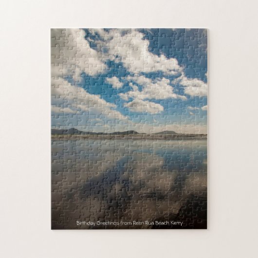 Reen Rua Strand Kerry. Legpuzzel (Verticaal)