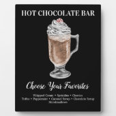Reep chocolade Bar Drank Plaquette Fotoplaat (Voorkant)