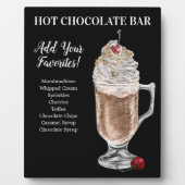 Reep chocolade Bar Drank Plaquette Fotoplaat (Voorkant)