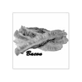 Reepjes bacon rubberstempel (Afrduk)