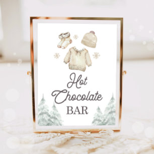 Reepstok Bar Cacao Baby Het Is Koud Buiten Poster
