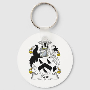 Rees Family Crest Sleutelhanger