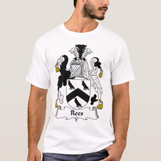 Rees Family Crest T-shirt (Voorkant)