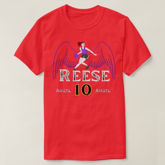 Reese 10 Angel Reese TShirt (Design voorkant)