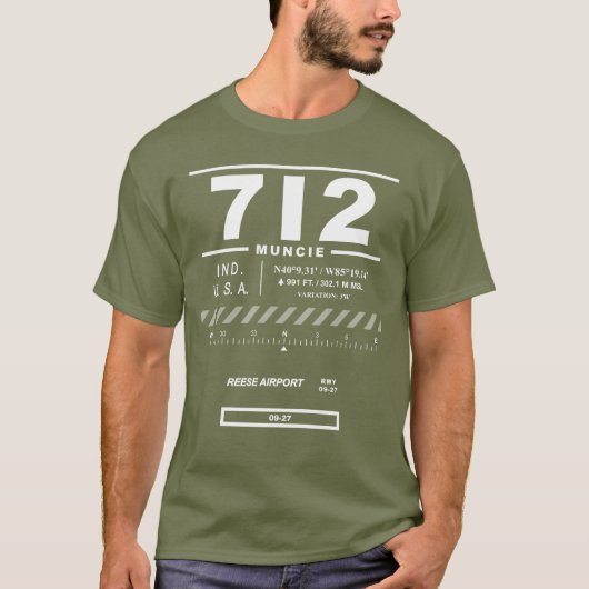 Reese Airport 7I2 T-shirt (Voorkant)