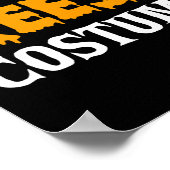 Reese Halloween gepersonaliseerde kostuum grappig Poster (Hoek)
