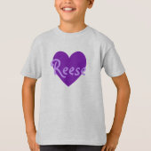 Reese in het Paars T-shirt (Voorkant)