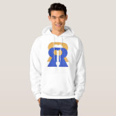 Reese Rideout Blue & Gold Hoodie (Voorkant volledig)
