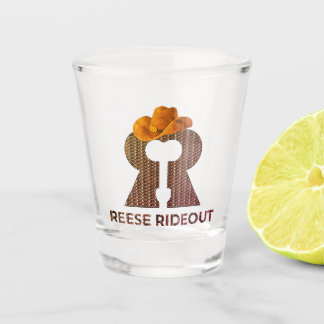 Reese Rideout Cowboy Shot Glas