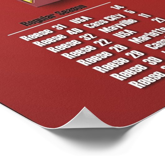 Reese Rockets 2007 Poster (Hoek)