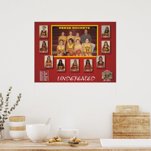 Reese Rockets 2007 Poster (Keuken)