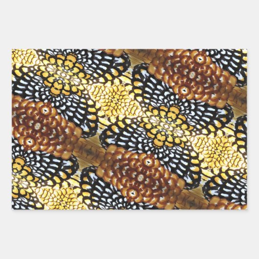 Reeve's Fazant Feathers - Inpakpapier vellen (Voorkant)